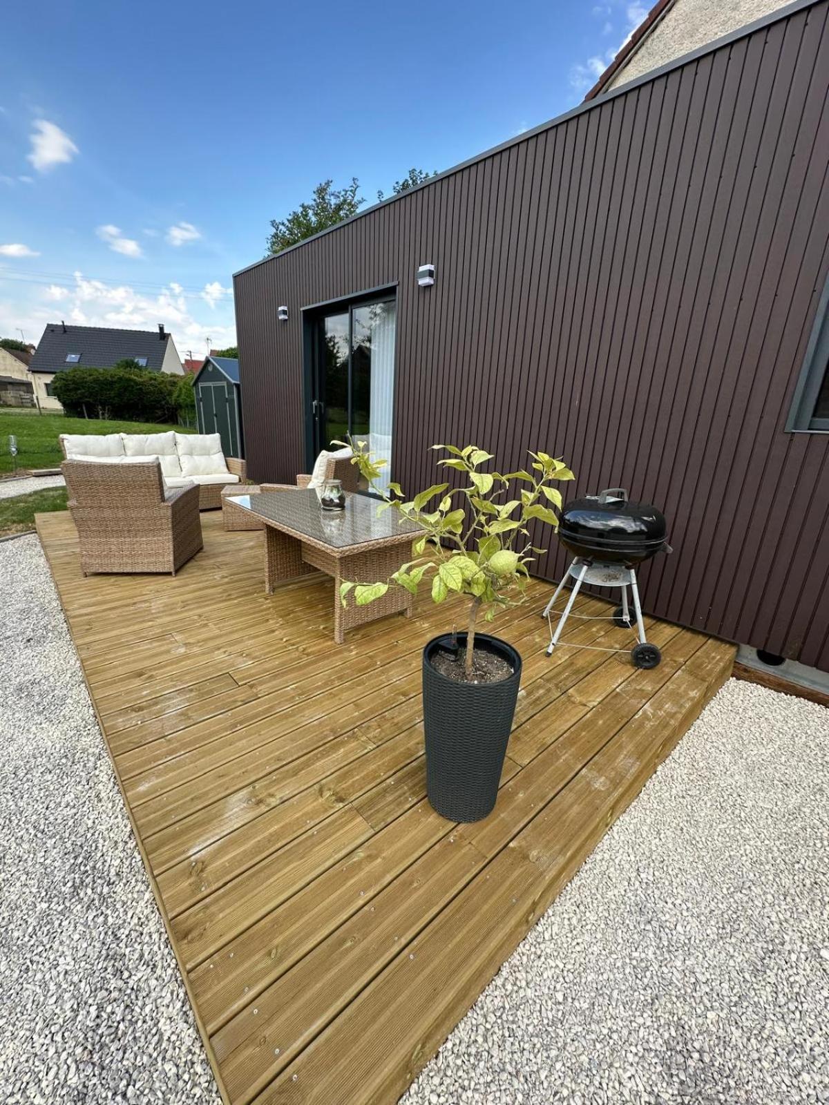 Cottage Bungalow Le St Vel' Velennes  Buitenkant foto